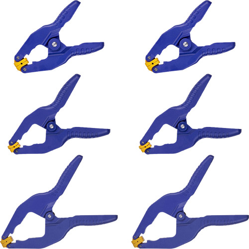 Irwin 6 Piece Quick-Grip Spring Clamp Set image