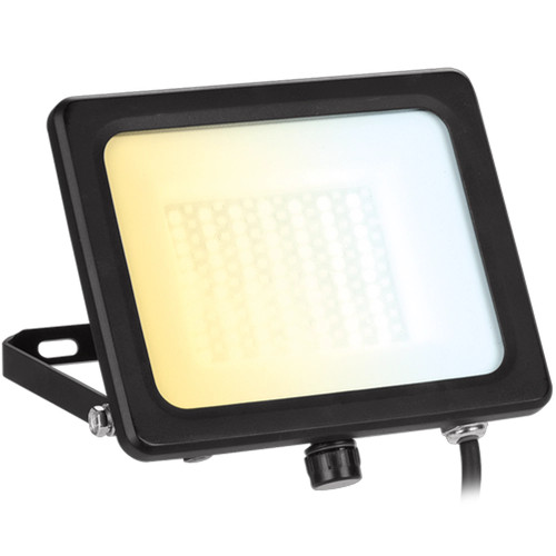 Aurora 50W LED IP65 Adjustable Floodlight Black 3000/4000/6500K image