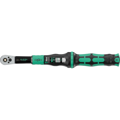 Wera Click Torque Lock A 6 R L Adjustable 2.5-25Nm Torque Wrench image