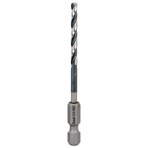 Bosch PRO 3.5mm x 79mm Metal HSS-G Impact Twist Drill Bit image