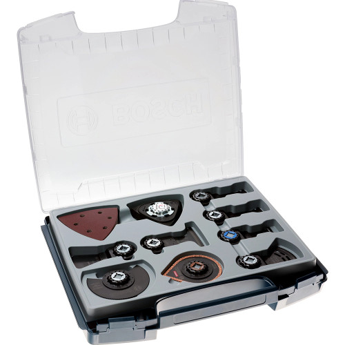 Bosch 33 Piece All-in-One i-Boxx Starlock Multi Tool Blades Set image