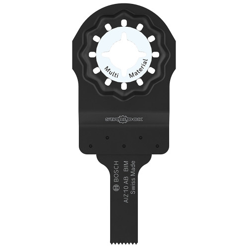 Bosch 10mm x 25mm AIZ 10 AB Plunge Cut Multi Material Multi Tool Blade image