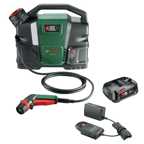 Bosch Fontus 18V Pressure Washer, 1x 2.5Ah Battery & Charger image