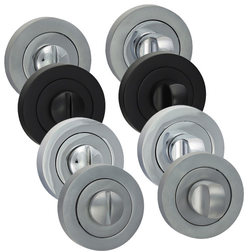 Timco Bathroom Thumb Turn & Release - 51mm image