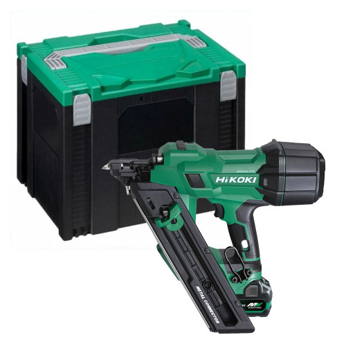 Hikoki NR1838DKAW9Z 18V Brushless Metal Connector Nailer - Body & Stackable System Case 4 image