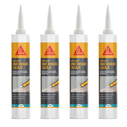 SikaSeal One Hour Caulk 300ml - Pack of 4 image