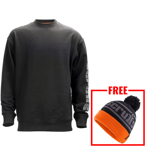 Scruffs Fintry Sweatshirt - Black image