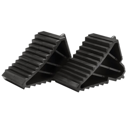 Draper 2 Tonne Plastic Wheel Chocks - Pack of 2 image