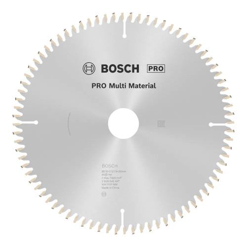 Bosch PRO 216mm x 30mm 80T Multi Material Circular Saw Blade image