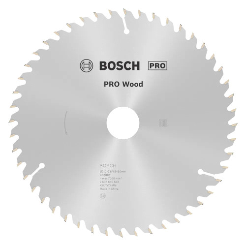 Bosch PRO 210mm x 30mm 48T Wood Circular Saw Blade image