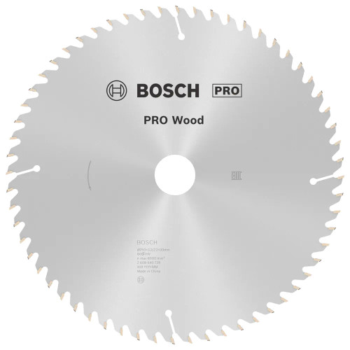 Bosch PRO 250mm x 30mm 60T Wood Circular Saw Blade image