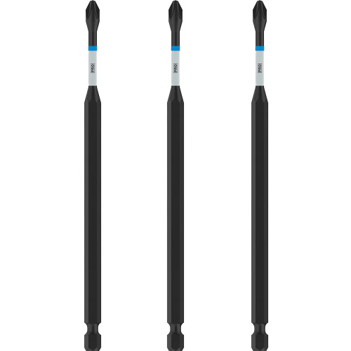 Bosch PRO PH2 x 150mm Impact Screwdriver Bit - Pack of 3 image