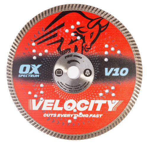 OX Pro V10 350mm x 20mm Concrete Diamond Blade image