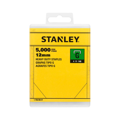 Stanley 12mm Heavy Duty Staples - Pack of 5000 image