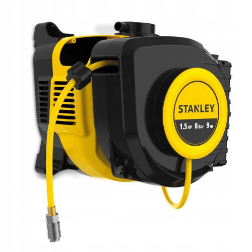 Stanley Wall Mounted 1.5Hp 9m Air Hose image