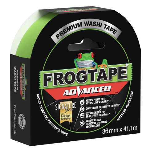 Frogtape Advanced Premium Painter's Tape - 36mm x 41.1m image