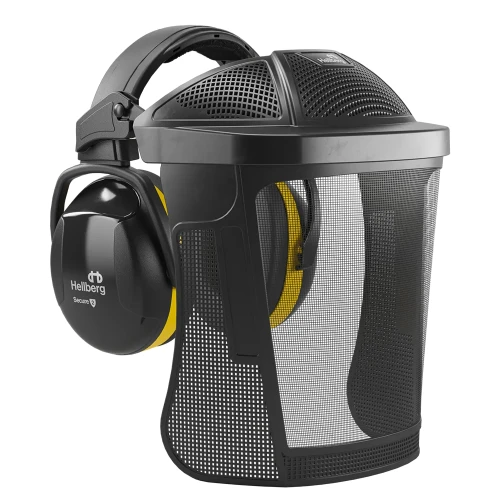 Hellberg Secure 2 Ear Defenders with Mesh Visor image