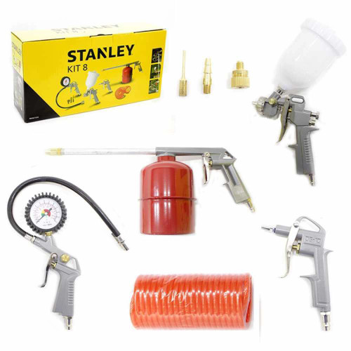 Stanley 8 Piece Air Tool Kit image