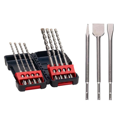 Bosch 11 Piece SDS Plus Hammer Drill Bit Set image