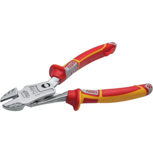 NWS VDE 200mm Super Leverage Side Cutters image