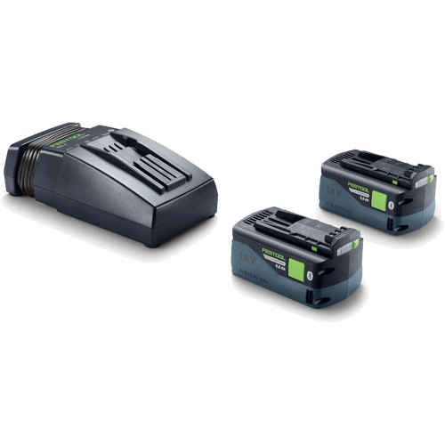 Festool 18V Energy Set with 2X HighPower 5.0Ah Batteries & Charger image