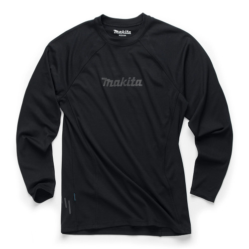Makita MK501M Tech Baselayer Top - Black image