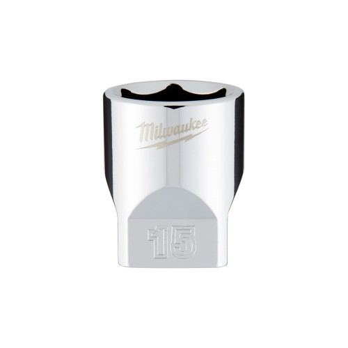 Milwaukee 15mm 1/4'' Metric Drive Socket image