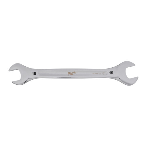 Milwaukee Double Open End Spanner - 18 x 19mm image