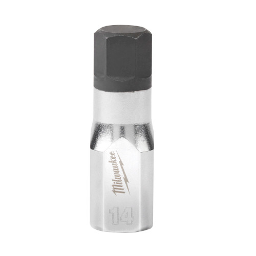 Milwaukee 3/8'' Drive 14mm Hex Bit Socket image