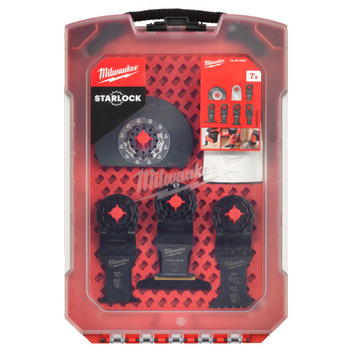 Milwaukee 7 Piece STARLOCK Multi-Tool Blade Set image