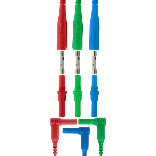 Megger Fused (10A) 3-Wire Test Leads image