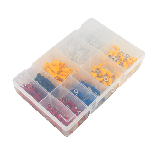 Termination Technology 240 Piece Kit-Tek Assorted Pre Ins Ring And Butt Splice Kit image