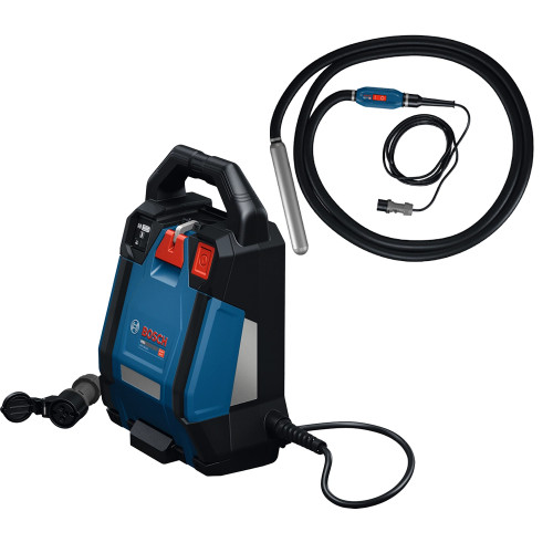 Bosch GPU 18V 2 DI Concrete Vibrator Unit - Body & GDI 59-65 D Concrete Vibrator Cable image