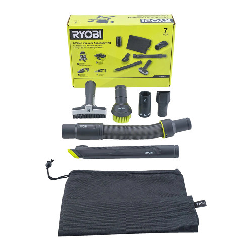 Ryobi RAKVA04 7 Piece Vacuum Accessory Set image