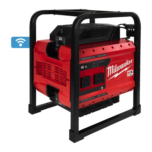 Milwaukee MXF PS-602 MX FUEL Power Supply (110V Version) & 2x 6.0Ah MX FUEL Batteries image
