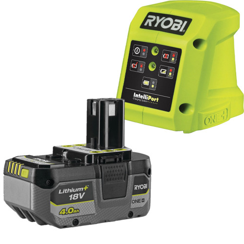 Ryobi 4.0Ah 18V ONE+ Battery & Charger Starter Kit image