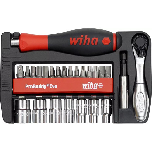 WIHA 40 Piece ProBuddy Evo 1/4'' Bit & Socket Set image