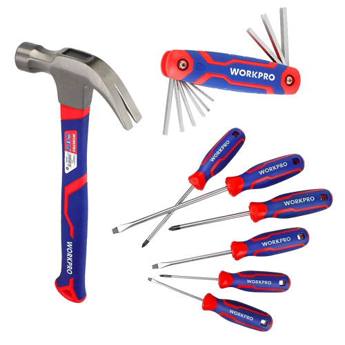 WORKPRO 16 Piece Mini Hand Tool Set image