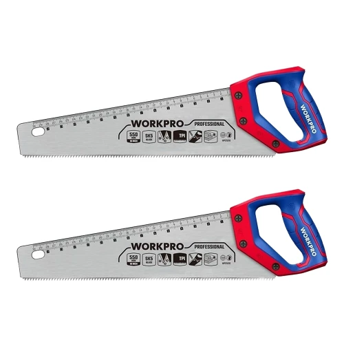 WORKPRO WP215008 550mm SK5 7TPI Hand Saw - Pack of 2 image