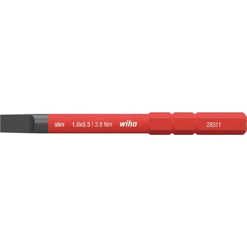 WIHA Slotted 5.5 x 75mm SlimVario Electric Bit image