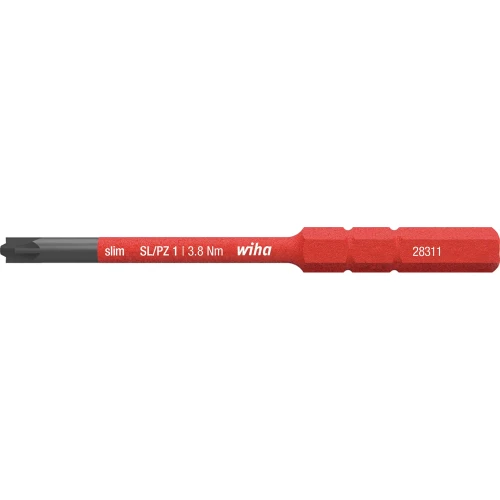 WIHA PZ1 x 75mm VDE Xeno SlimVario Screwdriver Bit image
