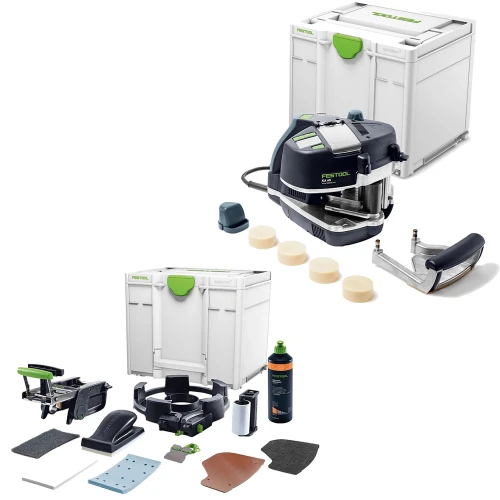 Festool CONTURO KA 65-Plus Electric Edge Bander, Full Edge Trimming Set & Systainer Cases image