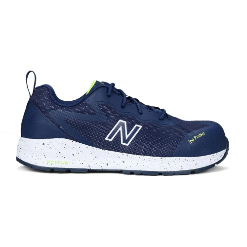 New Balance Logic Safety Trainers - Navy/Lime image