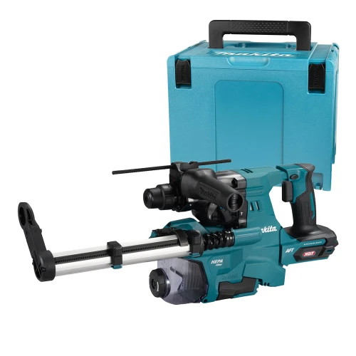 Makita HR011GZ03 40V XGT Brushless SDS Rotary Hammer Drill, Body, GBADX17 Dust Collection & MAKPAC Case image