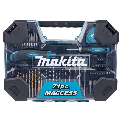 Makita E-22589 MACCESS 71 Piece Drill Bit Set, Screwdriver Bit Set & Hand Tool Kit image