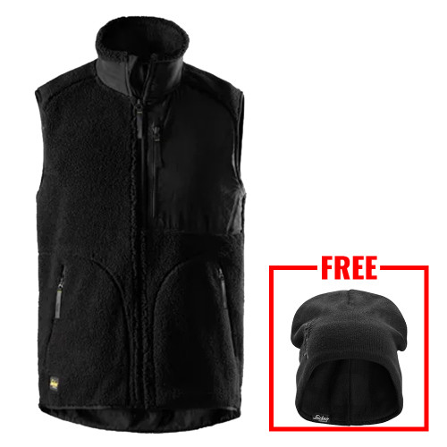 Snickers 8006 Pile Vest - Black image