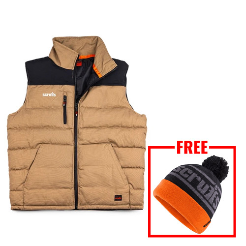 Scruffs Worker Bodywarmer - Stone image