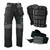 Scruffs 3D Trade Work Trousers with Holster Pockets Kit - Black image