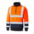 Dickies Hi-Vis 1/4 Zip Sweatshirt - Orange/Navy