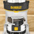 Dewalt D26200 Combination Router - Palm Grip Fixed Base 1/4'' Shank